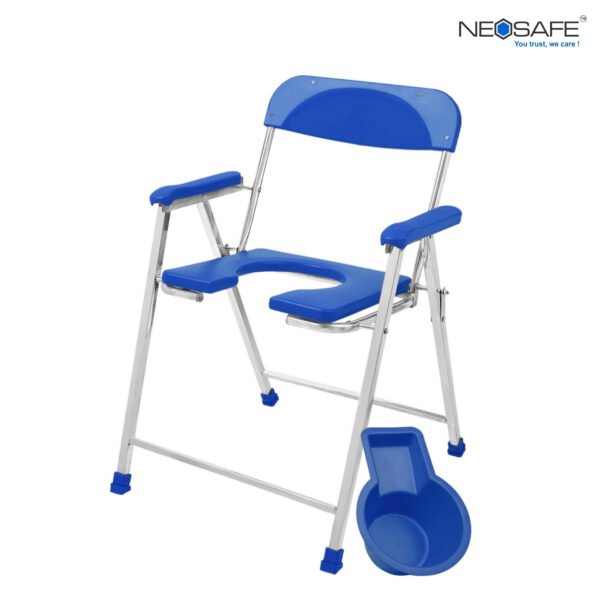 Foldable Commode Chair