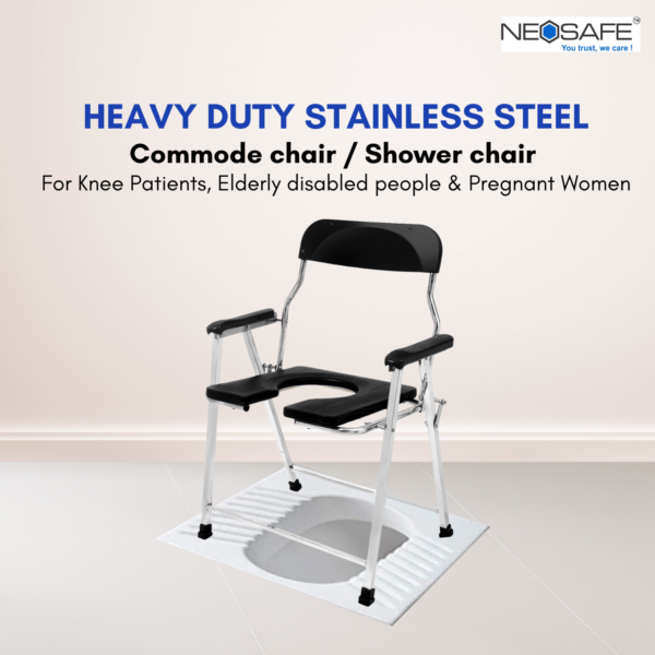 Heavy Duty Commode Chair - Image 2