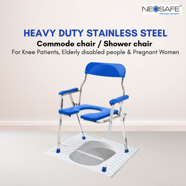 Jumbo Commode Chair - Image 2