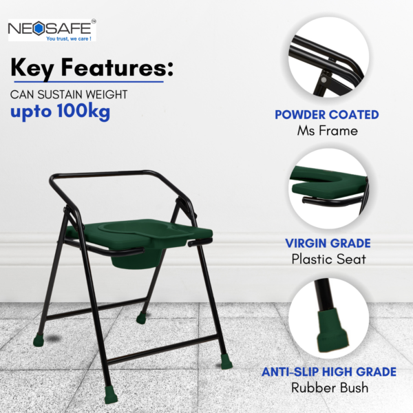 Portable Toilet chair - Image 3