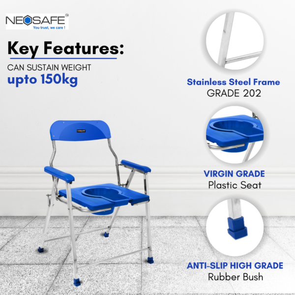 Jumbo Commode Chair - Image 3