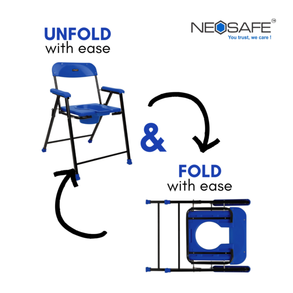 Portable Commode Chair - Image 4