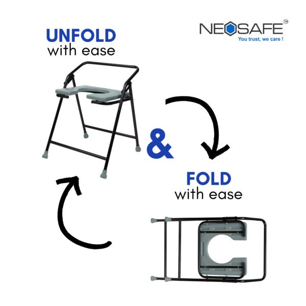 Stainless Steel Commode Chair - Image 4
