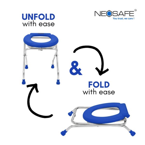 Stainless Steel Commode Stool - Image 4