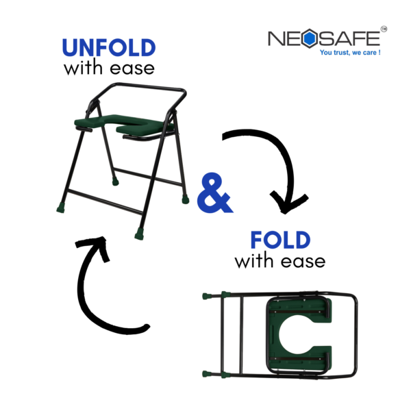 Portable Toilet chair - Image 4