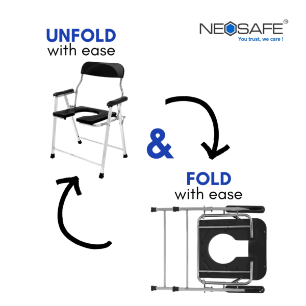 Heavy Duty Commode Chair - Image 4
