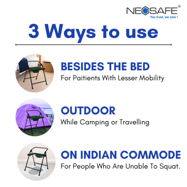 Portable Toilet chair - Image 6