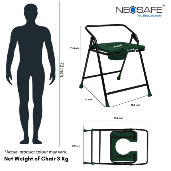 Portable Toilet chair - Image 5
