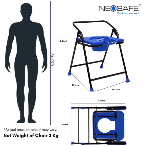 Toilet Commode Chair - Image 5